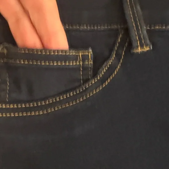 Angels Midnight Blue Sculpt 360 Straight Jeans Sixe 8 - Picture 12 of 12